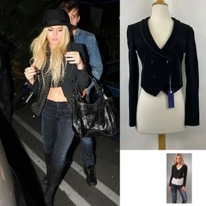 NWT REBECCA MINKOFF Bolero Blazer Size 6